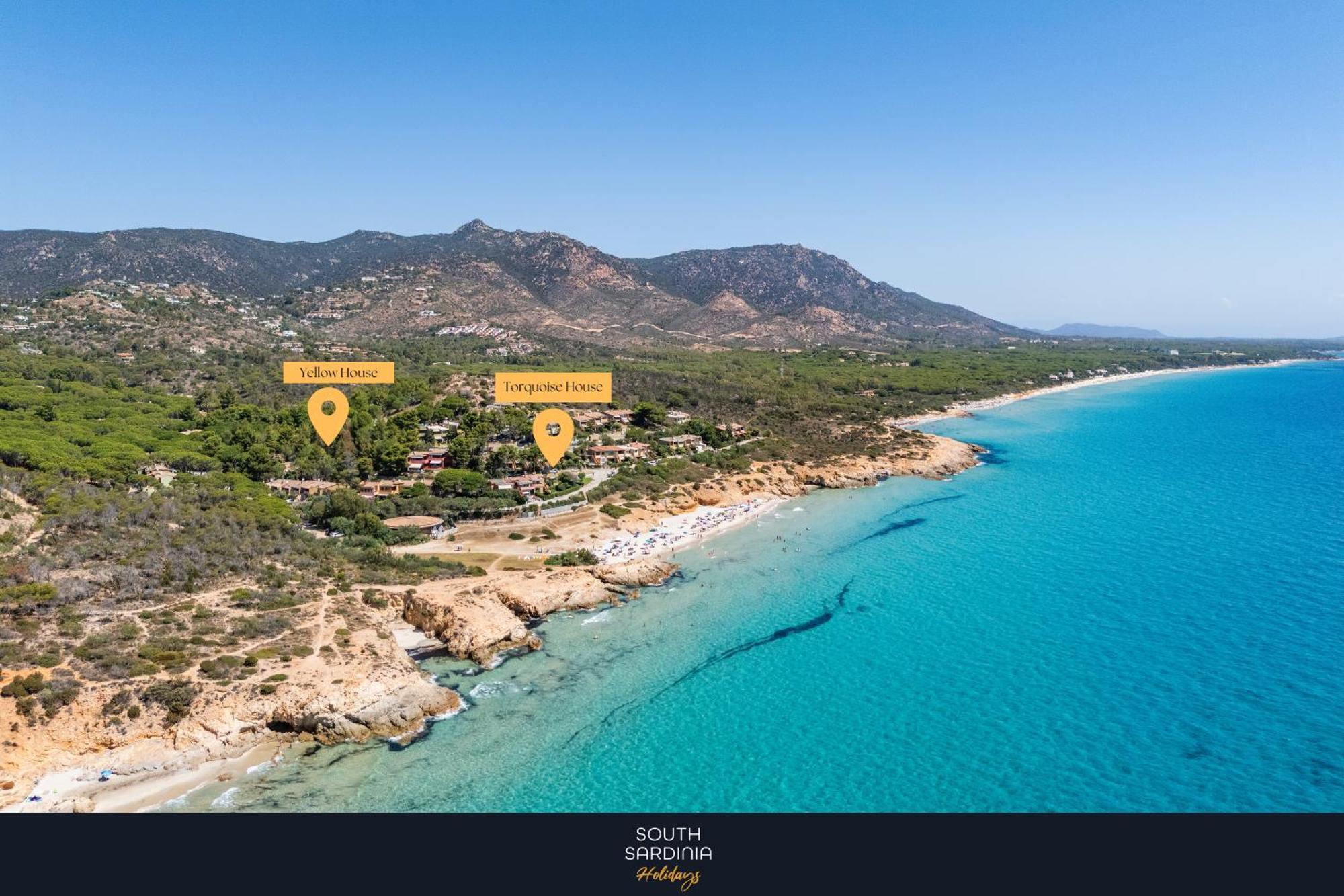 Pinus Village Apartments, 100M To Beach Santa Margherita di Pula Exterior photo